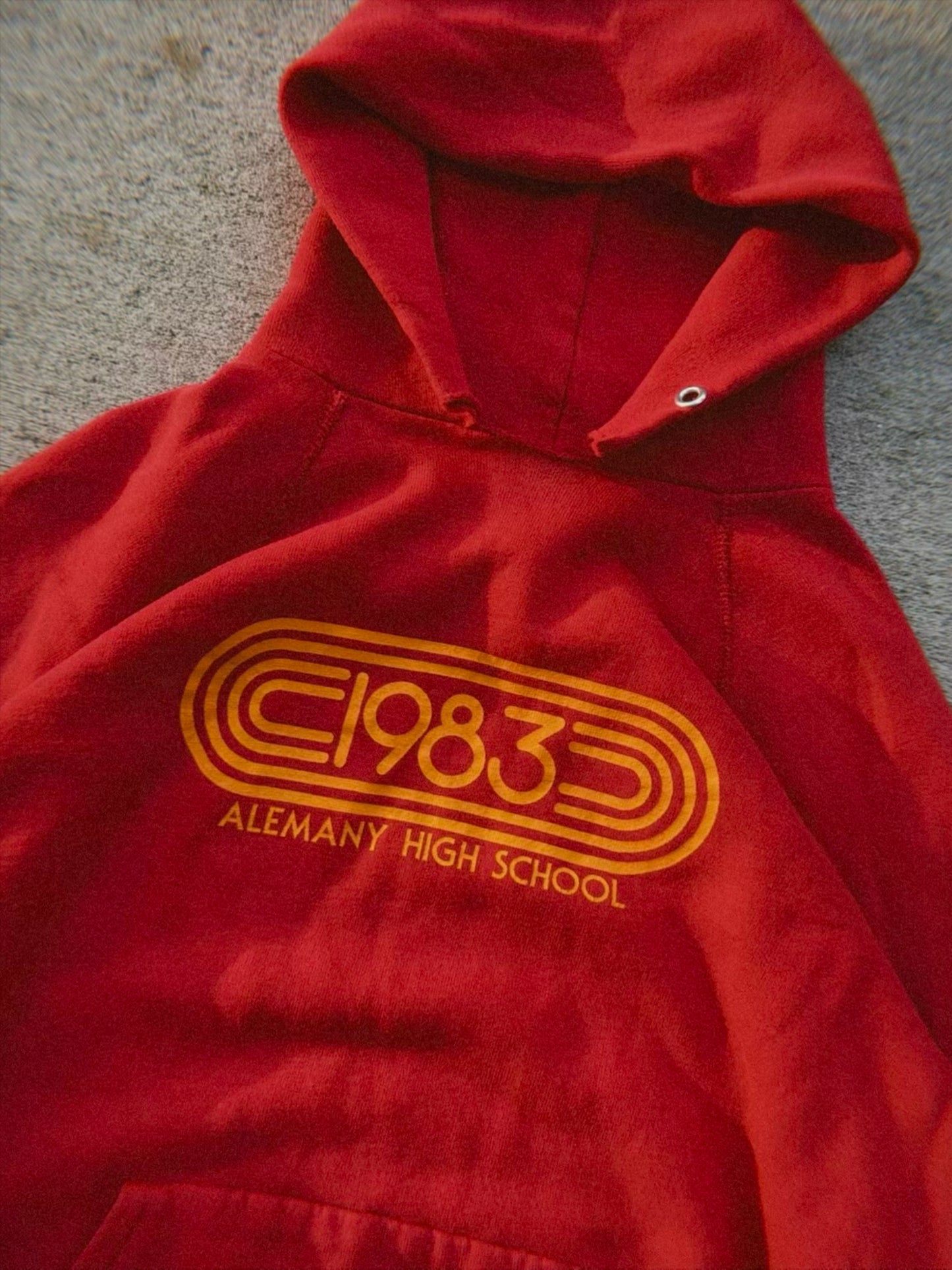 1983 Alemany high school hoodie