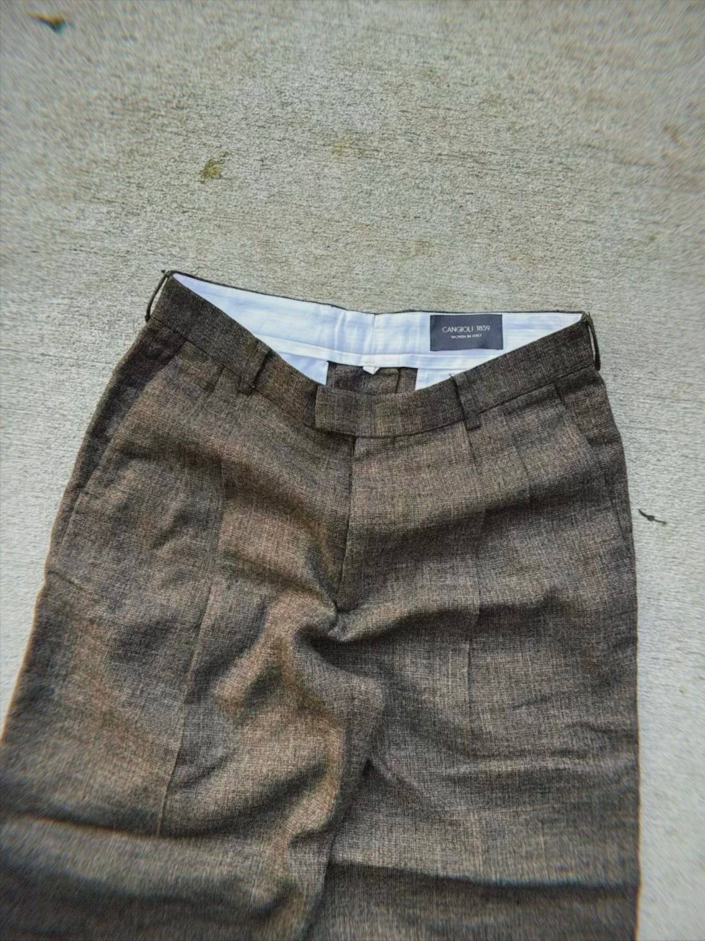 Herringbone Trousers