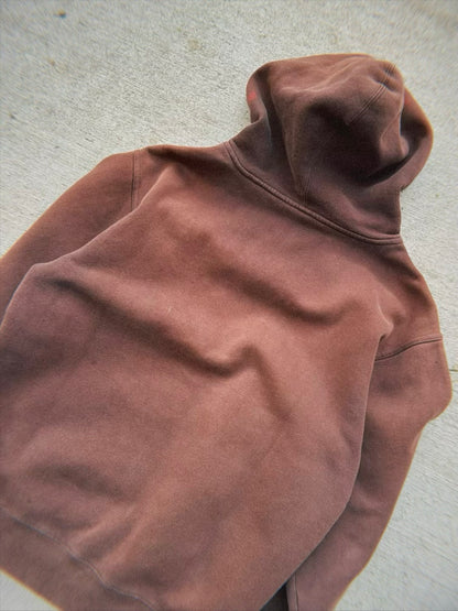 WMU vintage bleach stained hoodie