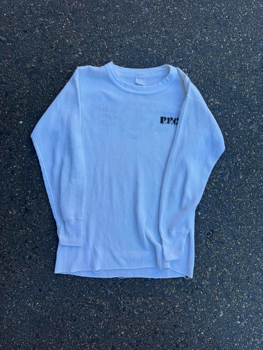 70's Waffle cotton military thermal