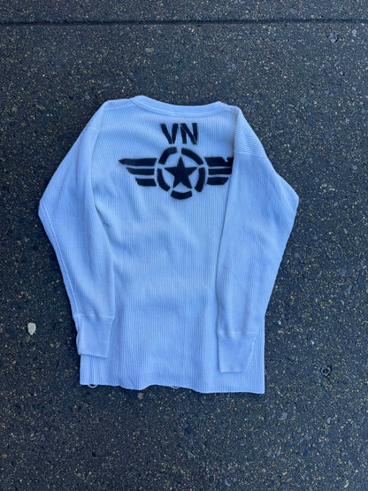 70's Waffle cotton military thermal