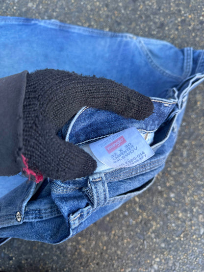 90's Stenciled Wrangler denim