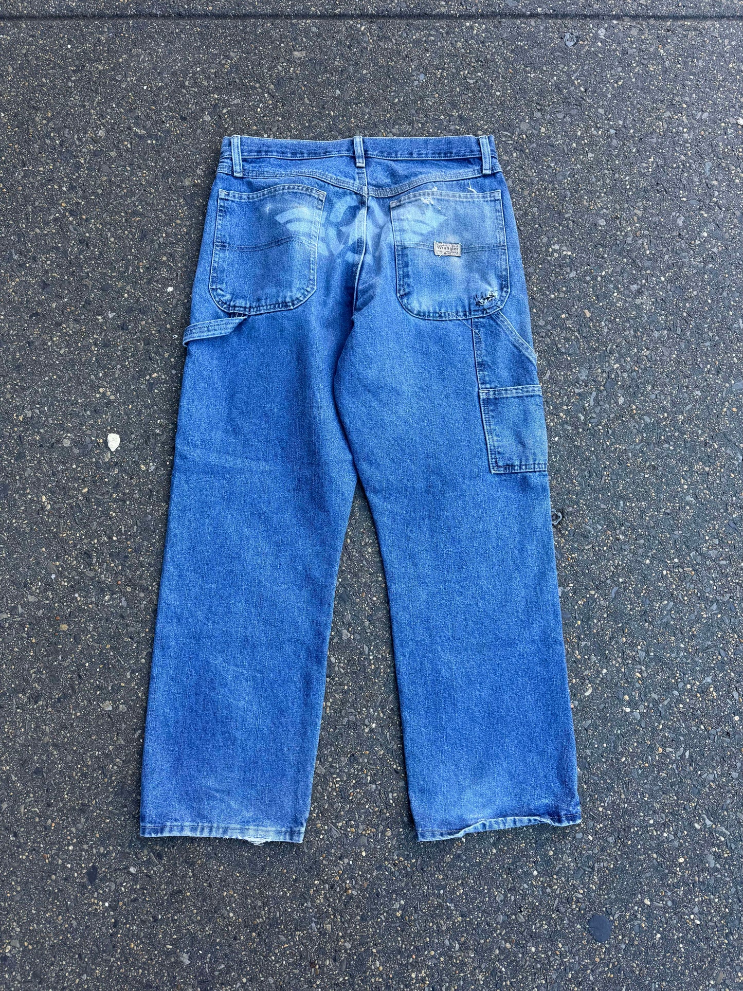 90's Stenciled Wrangler denim