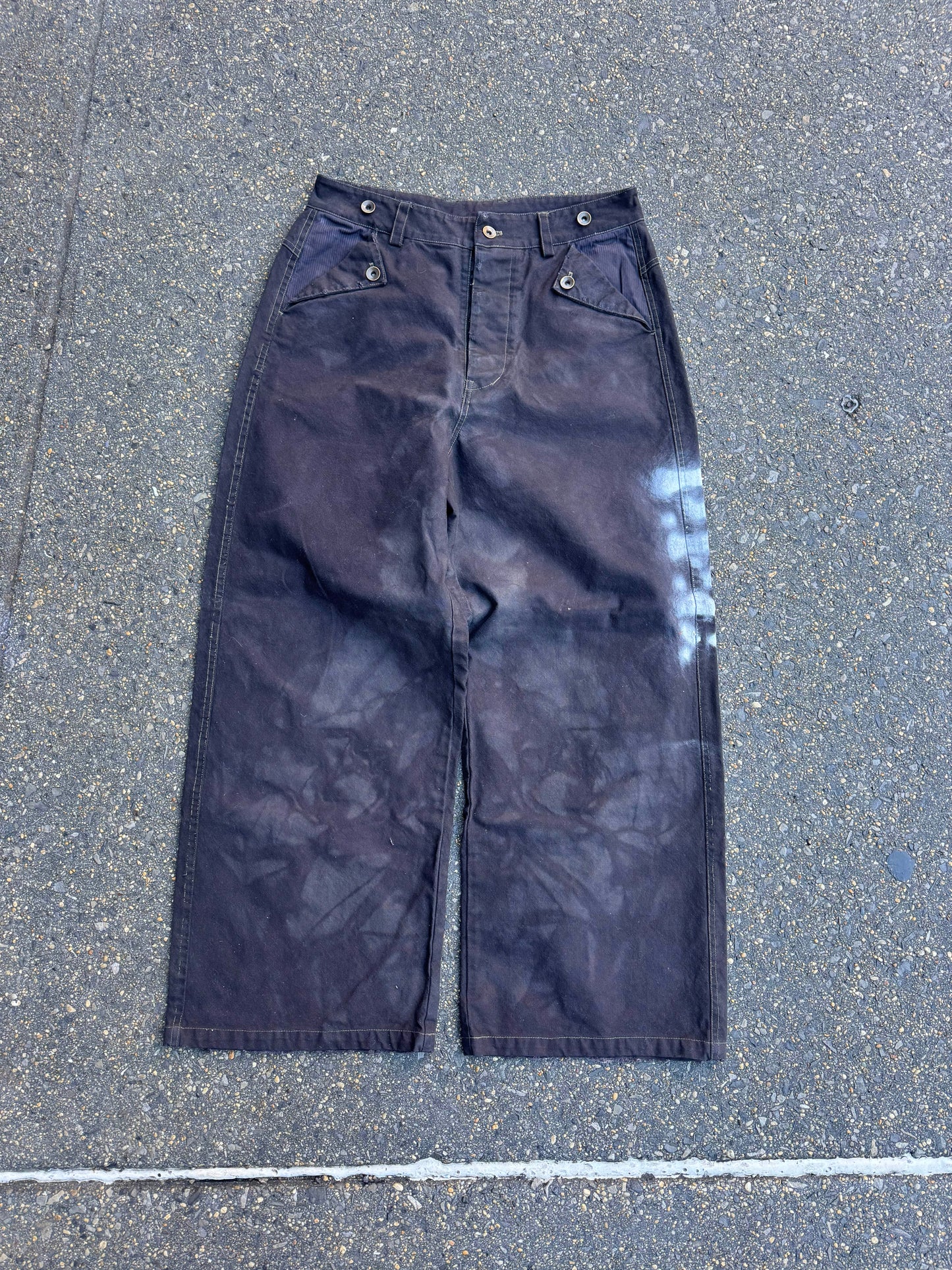 Overdyed potters pants