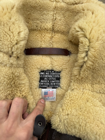 Vintage Avirex B-3 Leather jacket