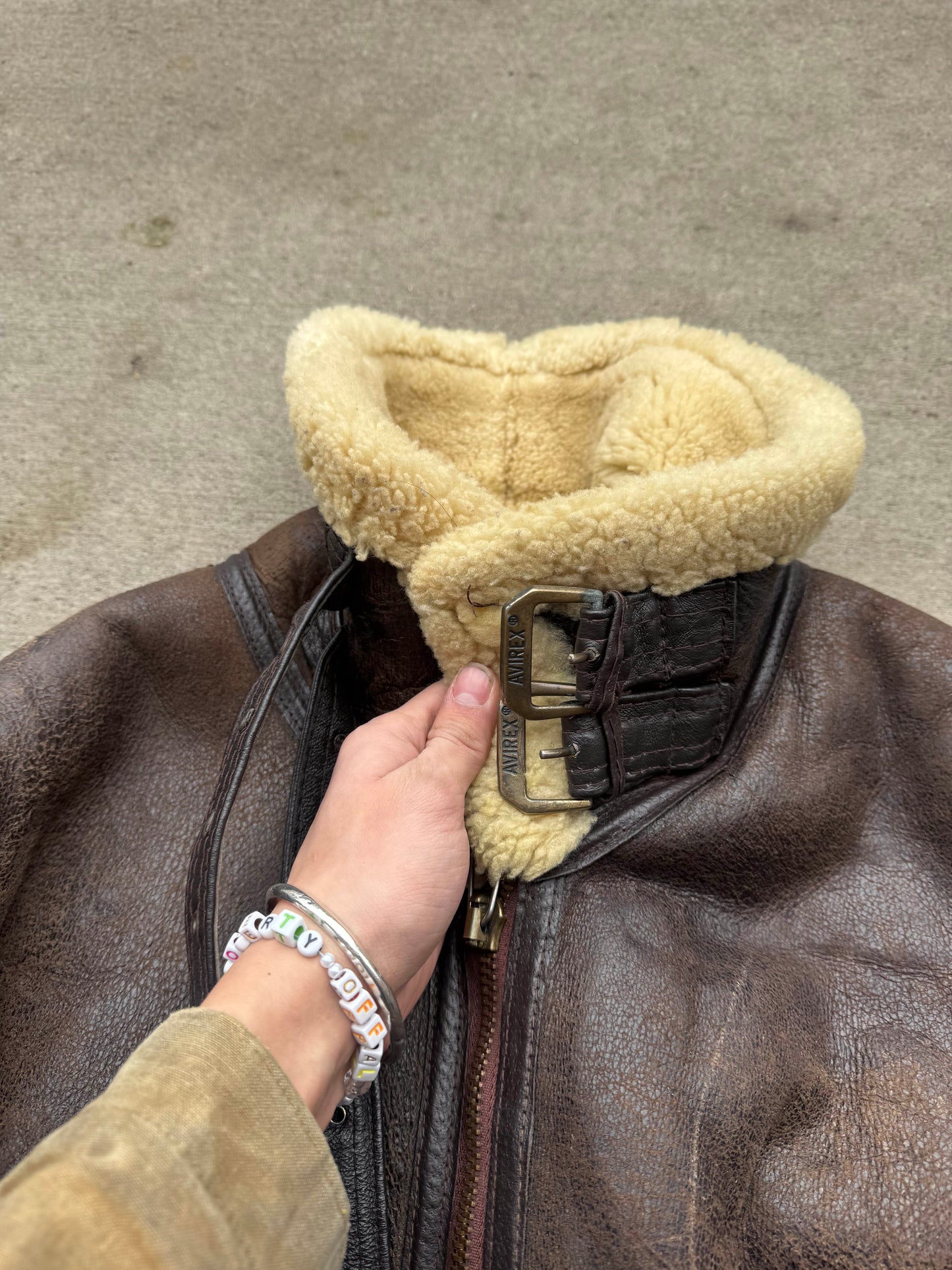 Vintage Avirex B-3 Leather jacket