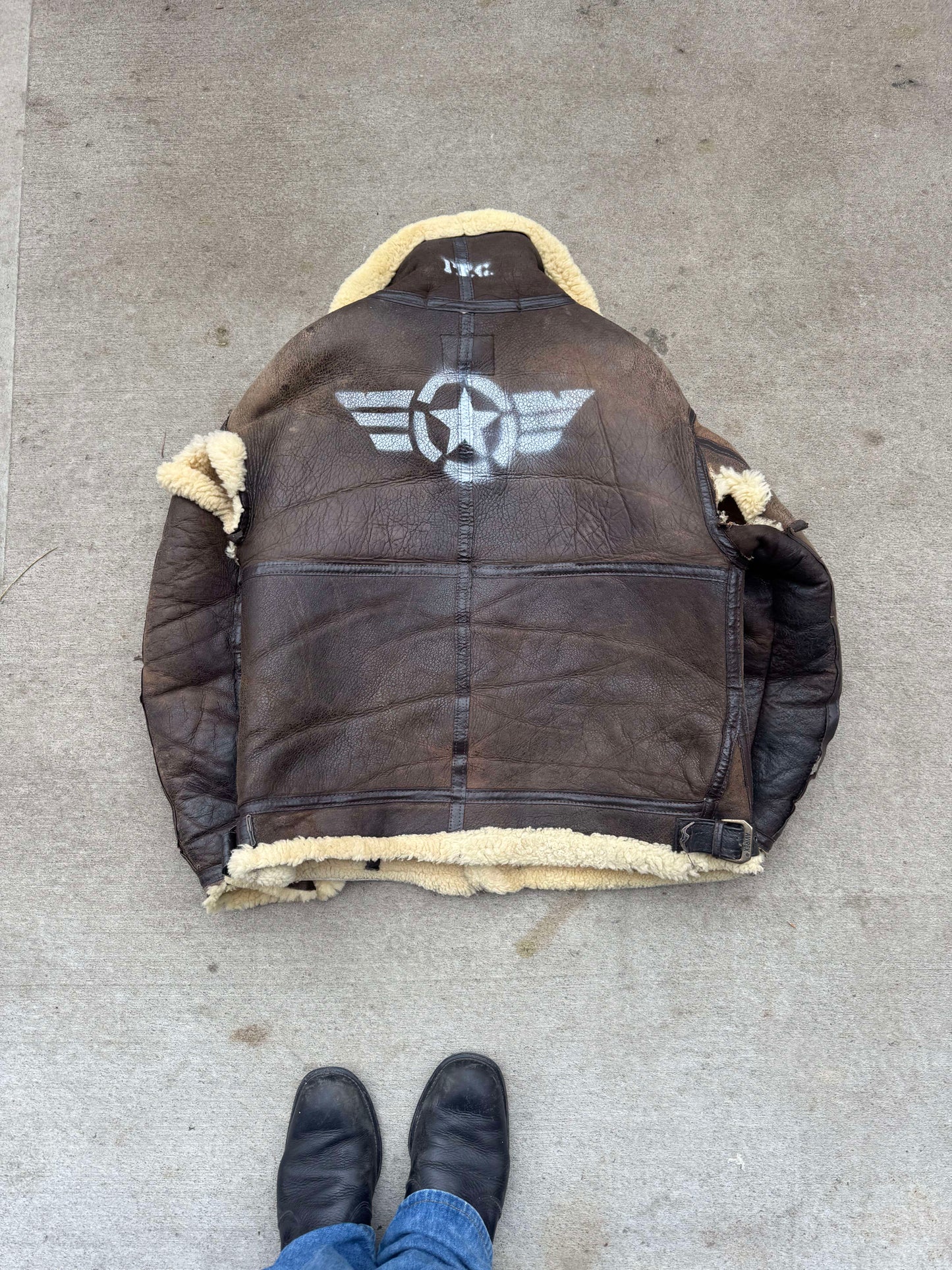 Vintage Avirex B-3 Leather jacket
