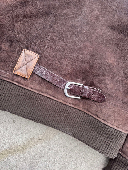 Sheepskin / Wool flight jacket