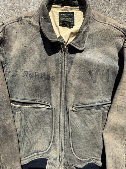 AVIREX X VN Leather bomber