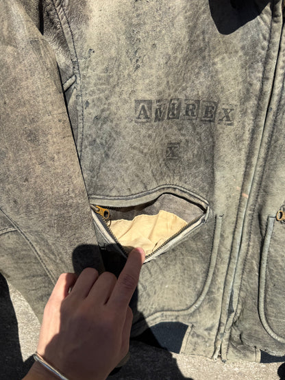 AVIREX X VN Leather bomber