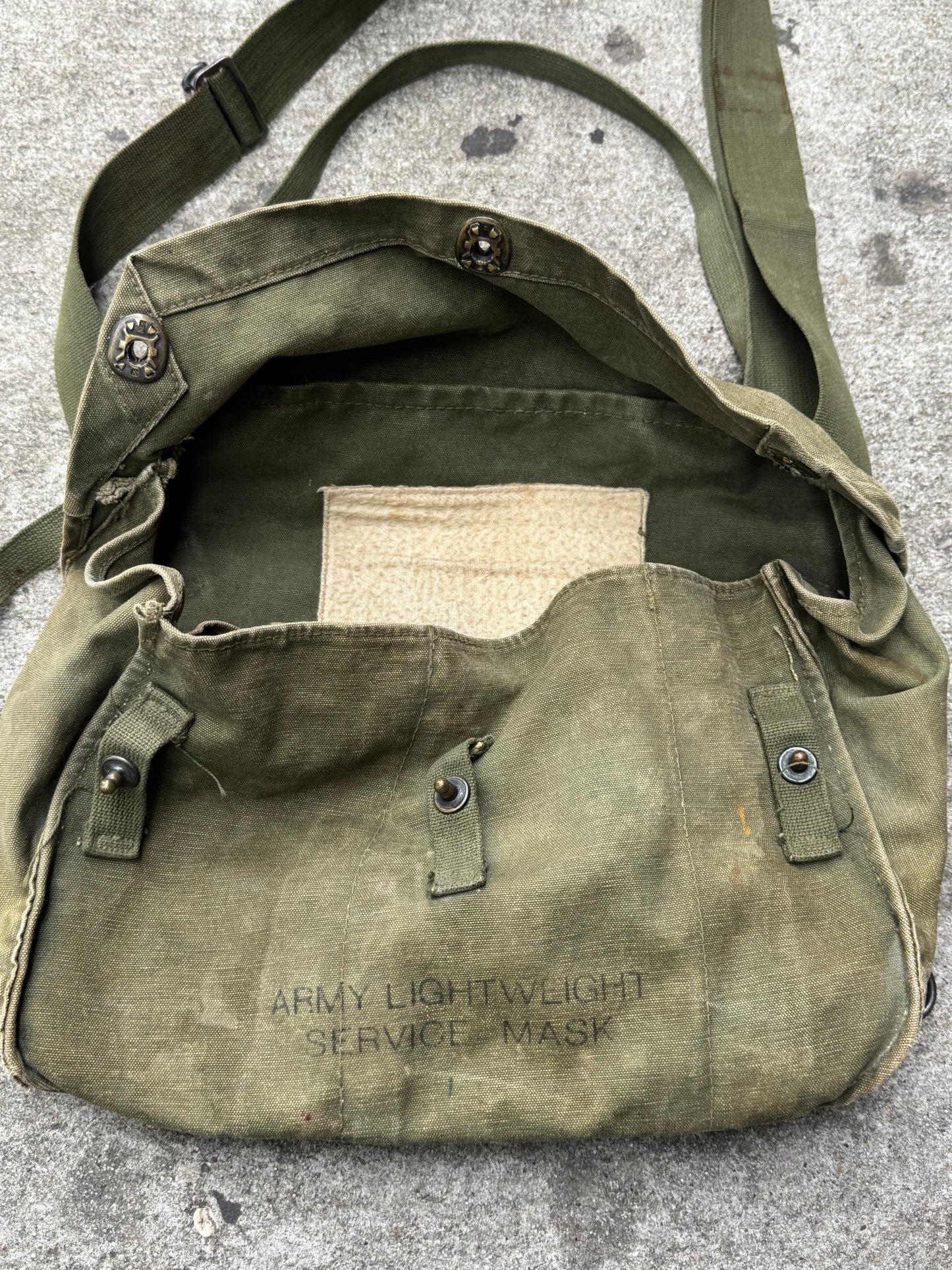 Army Lightweight Service Mask Bag