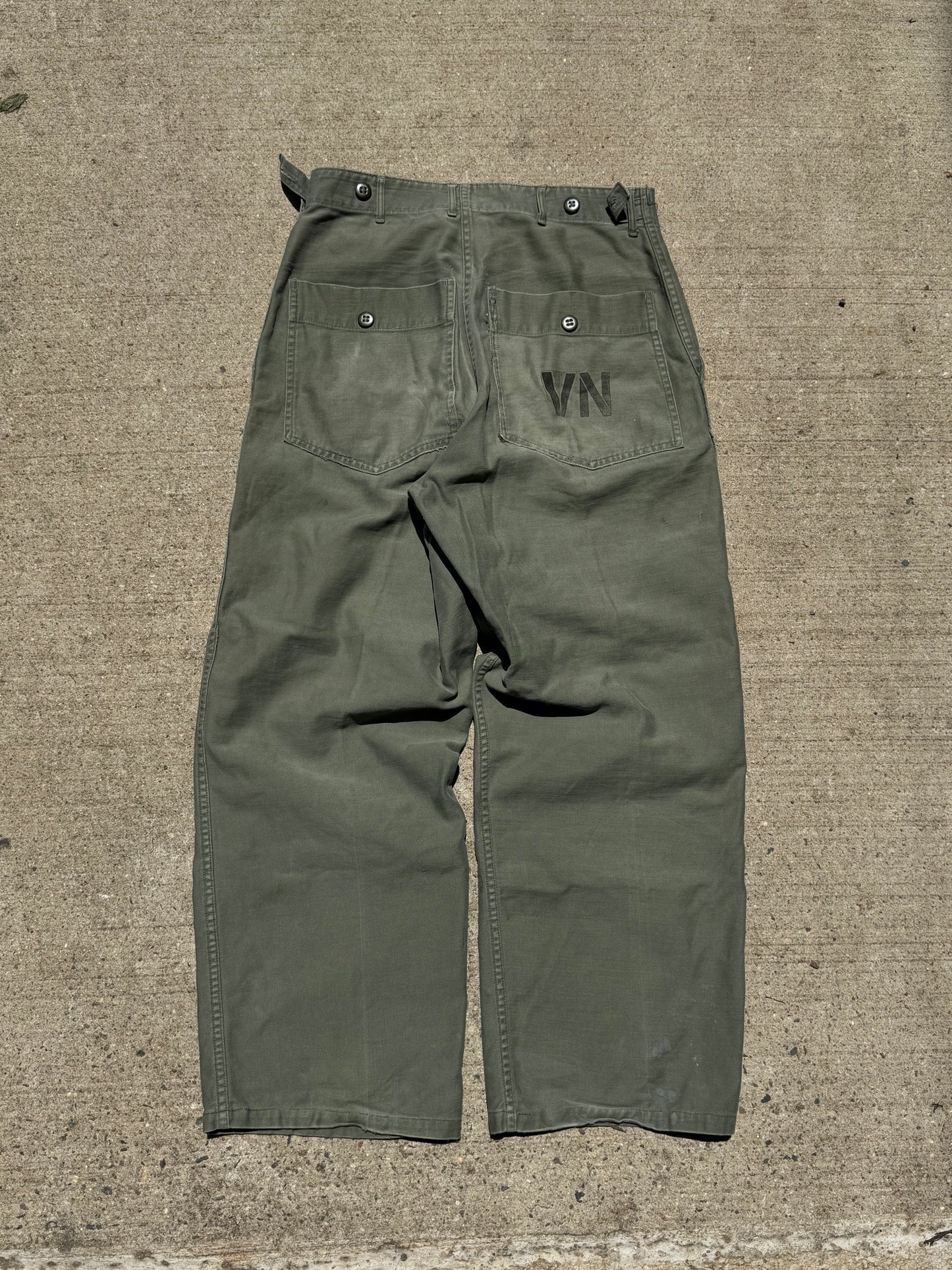 Sateen Utility Fatigue Trousers
