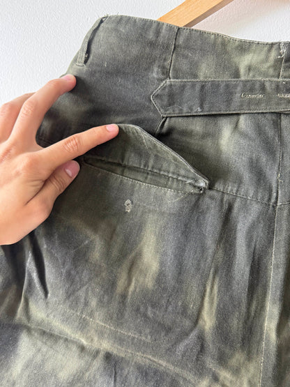 OBE Vintage Waxed Cotton Shorts